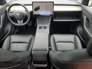 2021 Tesla Model Y Long Range with VIN 5YJYGDEE2MF243763, listed as a Copart auction lot 54941665 with 39,516 mi miles and Clean Title. Bid and sale history available at DreamBid. Image 8.