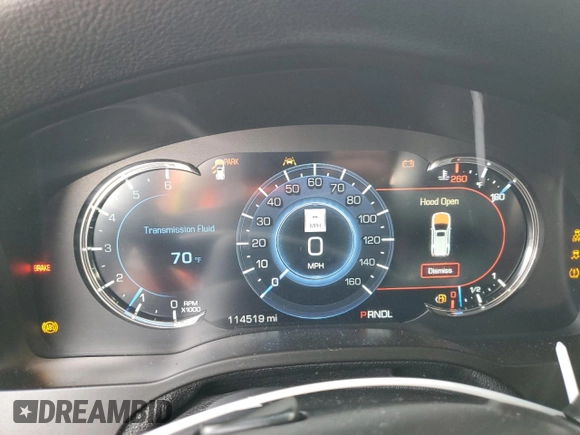 2017 Cadillac Escalade ESV Premium Luxury z VIN 1GYS4JKJ0HR325810, wystawiony jako Copart lot #50097365 z przebiegiem 114 519 mil mil oraz Szkoda całkowita • Salvage title. Historia ofert i sprzedaży dostępna na DreamBid. Obrazek 9.