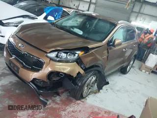 2018 Kia Sportage LX with VIN KNDPMCACXJ7446520, listed as a IAAI auction lot 41568985 with 79,601 mi miles and . Bid and sale history available at DreamBid. Image 16.