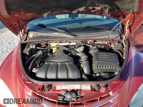 2007 Chrysler PT Cruiser Limited with VIN 3A8FY68857T622731, listed as a Copart auction lot 89054865 with 182,341 mi miles and Salvage title. Bid and sale history available at DreamBid. Image 11.