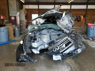 2014 Infiniti QX70 with VIN JN8CS1MW3EM413093, listed as a Copart auction lot 44106705 with 106,511 mi miles and Salvage title. Bid and sale history available at DreamBid. Image 5.
