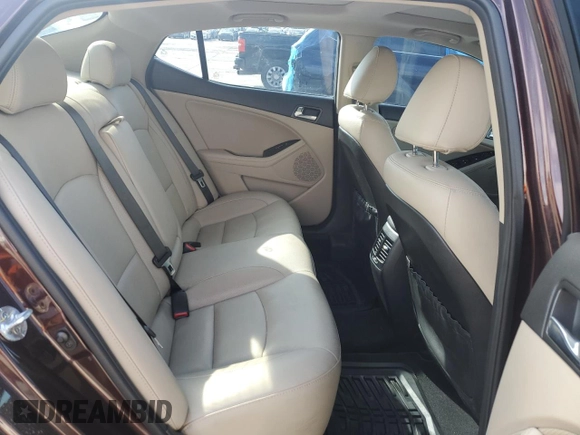 2015 Kia Optima EX with VIN 5XXGN4A79FG409057, listed as a Copart auction lot 62094465 with 123,346 mi miles and Salvage title. Bid and sale history available at DreamBid. Image 10.