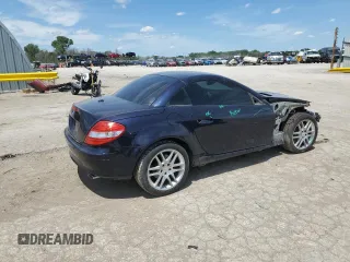 2008 Mercedes-Benz SLK 350 with VIN WDBWK56F88F183023, listed as a Copart auction lot 61228454 with 97,417 mi miles and Salvage title. Bid and sale history available at DreamBid. Image 3.