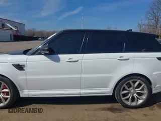 2019 Land Rover Range Rover Sport SVR with VIN SALWZ2SE7KA865879, listed as a IAAI auction lot 41613539 with 65,456 mi miles and . Bid and sale history available at DreamBid. Image 14.