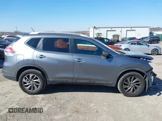2015 Nissan Rogue SL with VIN 5N1AT2MVXFC862531, listed as a IAAI auction lot 41671922 with 135,637 mi miles. Bid and sale history available at carsss.com. Image 14.