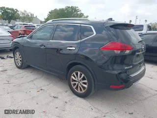 2017 Nissan Rogue SL with VIN JN8AT2MT7HW153600, listed as a IAAI auction lot 41877721 with 126,889 mi miles. Bid and sale history available at carsss.com. Image 3.