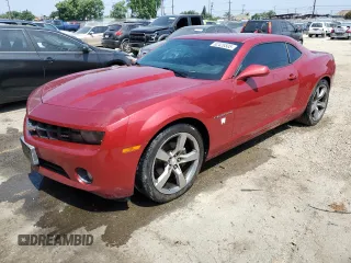 2012 Chevrolet Camaro 2LT with VIN 2G1FC1E38C9183242, listed as a Copart auction lot 62426505 with 209,829 mi miles and Salvage title. Bid and sale history available at DreamBid. Image 1.