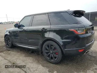 2018 Land Rover Range Rover Sport with VIN SALWR2RE0JA191661, listed as a Copart auction lot 58899265 with 86,165 mi miles and Clean title. Bid and sale history available at DreamBid. Image 2.