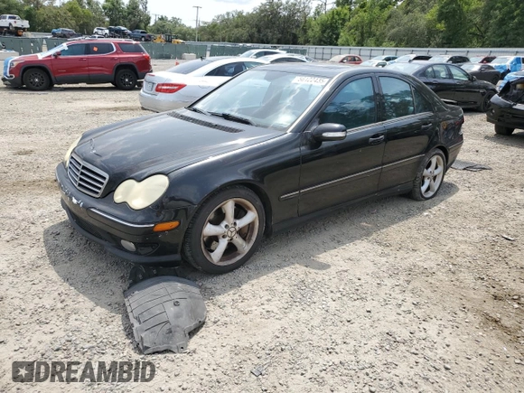 2005 Mercedes-Benz C 230 Kompressor с VIN WDBRF40J35F690593, выставлен на аукционе Copart как лот 56122435 с пробегом 227 250 миль миль и Списание • Salvage title. История ставок и продаж доступна на DreamBid. Изображение 1.