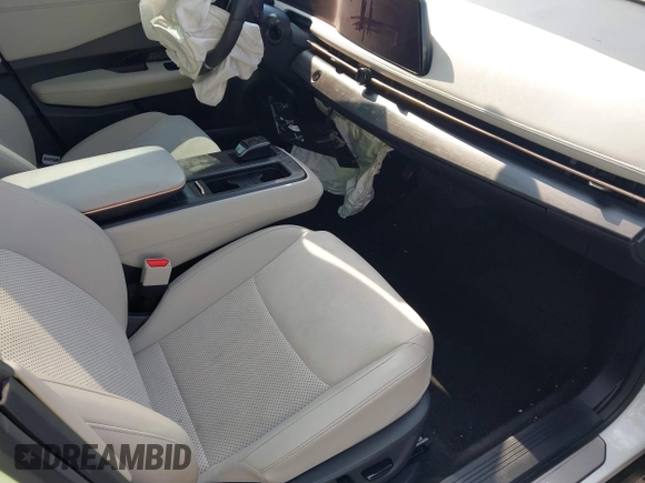 2023 Nissan ARIYA Evolve+ with VIN JN1BF0BA0PM410042, listed as a IAAI auction lot 42382816 with 30,373 mi miles and . Bid and sale history available at DreamBid. Image 5.