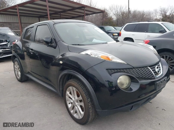 2012 Nissan Juke SL with VIN JN8AF5MR0CT110711, listed as a IAAI auction lot 41381026 with 173,885 mi miles. Bid and sale history available at carsss.com. Image 1.