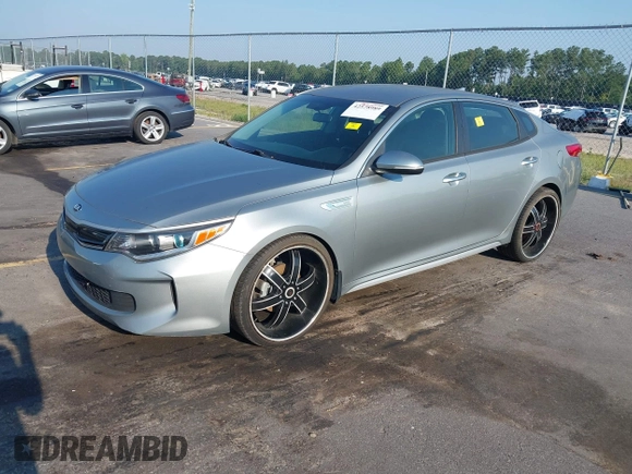 2017 Kia Optima z VIN KNAGT4LE2H5014899, wystawiony jako IAAI lot #42578989 z przebiegiem 110 363 mil mil oraz . Historia ofert i sprzedaży dostępna na DreamBid. Obrazek 2.