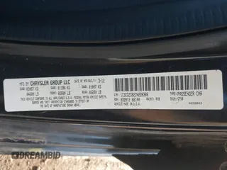 2012 Dodge Avenger SXT with VIN 1C3CDZCB2CN228306, listed as a IAAI auction lot 41833238 with 140,065 mi miles and . Bid and sale history available at carsss.com. Image 9.