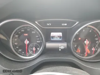 2018 Mercedes-Benz CLA with VIN WDDSJ4EBXJN523933, listed as a Copart auction lot 48252145 with 120,726 mi miles and Salvage Title. Bid and sale history available at carsss.com. Image 9.