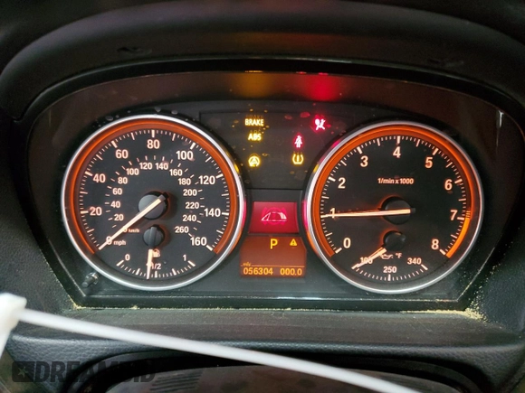 2008 BMW 3 Series 335i with VIN WBAWL735X8PX54458, listed as a Copart auction lot 71010104 with 56,304 mi miles and Salvage Title. Bid and sale history available at carsss.com. Image 9.