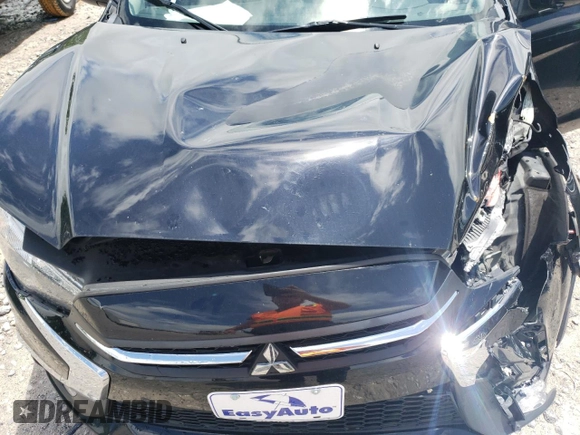 2018 Mitsubishi Outlander ES with VIN JA4AP3AU3JZ030233, listed as a Copart auction lot 56124415 with 107,615 mi miles and Salvage title. Bid and sale history available at DreamBid. Image 12.