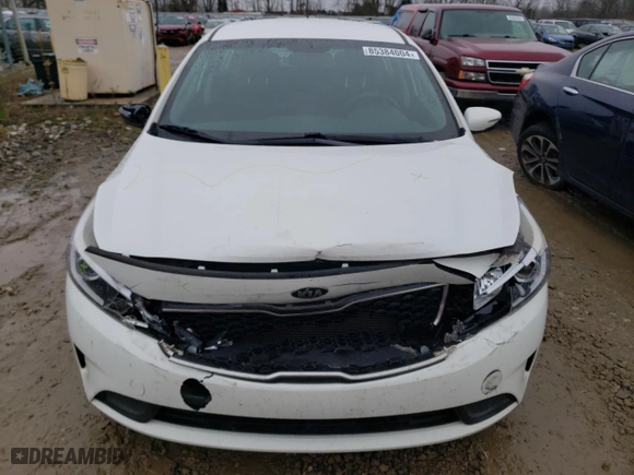 2017 Kia Forte5 LX with VIN KNAFK5A86H5680388, listed as a Copart auction lot 85384004 with NaN miles and Salvage Title. Bid and sale history available at carsss.com. Image 5.
