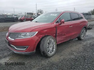 2016 Lincoln MKX Reserve with VIN 2LMTJ8LR3GBL27908, listed as a Copart auction lot 43837685 with 141,181 mi miles and Salvage Title. Bid and sale history available at carsss.com. Image 1.