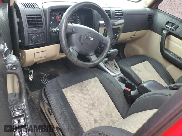 2007 Hummer H3 SUV with VIN 5GTDN13EX78133708, listed as a Copart auction lot 58954484 with 148,981 mi miles and Clean Title. Bid and sale history available at carsss.com. Image 8.
