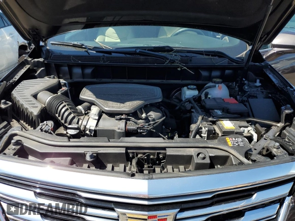 2018 Cadillac XT5 AWD with VIN 1GYKNBRS8JZ203963, listed as a Copart auction lot 57243165 with 18,407 mi miles and Salvage title. Bid and sale history available at DreamBid. Image 12.