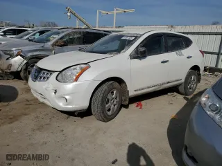 2012 Nissan Rogue S with VIN JN8AS5MT6CW285311, listed as a Copart auction lot 48587485 with 151,830 mi miles and Salvage Title. Bid and sale history available at carsss.com. Image 1.
