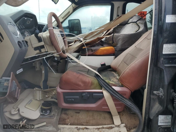 2008 Ford Super Duty F-450 DRW XL with VIN 1FTXW43R08EB85034, listed as a Copart auction lot 74573654 with 168,527 mi miles and Salvage Title. Bid and sale history available at carsss.com. Image 7.