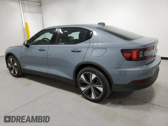 2023 Polestar 2 with VIN YSMEG3KA1PL143027, listed as a Copart auction lot 51603555 with 60,068 mi miles and Clean Title. Bid and sale history available at carsss.com. Image 2.