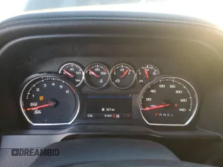 2020 Chevrolet Silverado 1500 LTZ with VIN 3GCUYGED7LG372739, listed as a Copart auction lot 83785134 with 57,607 mi miles and Salvage Title. Bid and sale history available at DreamBid. Image 9.