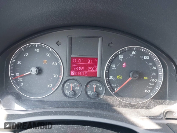 2009 Volkswagen Jetta SE with VIN 3VWRM71K89M176368, listed as a IAAI auction lot 42600256 with 134,065 mi miles and . Bid and sale history available at DreamBid. Image 7.