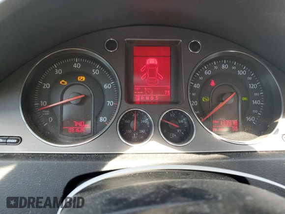 2008 Volkswagen Passat z VIN WVWXK73C88E235929, wystawiony jako Copart lot #53379365 z przebiegiem 133 978 mil mil oraz Szkoda całkowita • Salvage title. Historia ofert i sprzedaży dostępna na DreamBid. Obrazek 9.