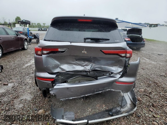 2022 Mitsubishi Outlander SEL z VIN JA4J4VA84NZ039360, wystawiony jako Copart lot #58201835 z przebiegiem 50 169 mil mil oraz Szkoda całkowita • Salvage title. Historia ofert i sprzedaży dostępna na DreamBid. Obrazek 6.