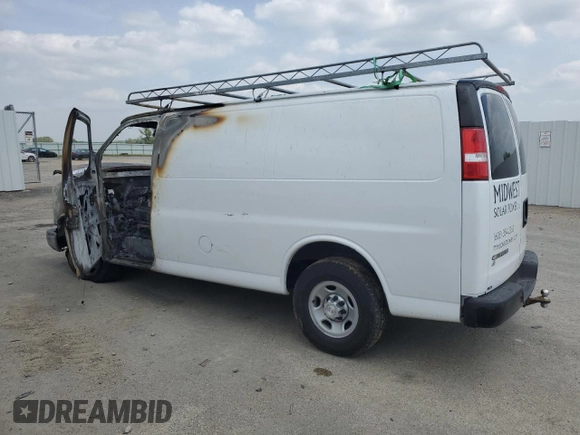 2017 Chevrolet Express Cargo с VIN 1GCWGAFF6H1104635, выставлен на аукционе Copart как лот 57344345 с пробегом Не указан миль и На запчасти • Non repairable. История ставок и продаж доступна на DreamBid. Изображение 2.