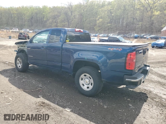 2020 Chevrolet Colorado 4WD Work Truck with VIN 1GCHTBEN4L1104709, listed as a Copart auction lot 52408375 with 24,631 mi miles and Salvage Title. Bid and sale history available at carsss.com. Image 2.