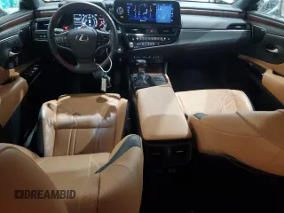 2022 Lexus ES with VIN 58AFZ1B10NU136757, listed as a Copart auction lot 85436704 with 55,491 mi miles and Salvage Title. Bid and sale history available at carsss.com. Image 8.