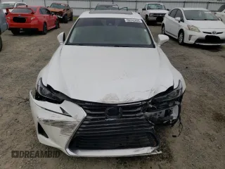 2017 Lexus IS with VIN JTHBA1D27H5049328, listed as a Copart auction lot 50242855 with 81,868 mi miles and Salvage Title. Bid and sale history available at carsss.com. Image 5.