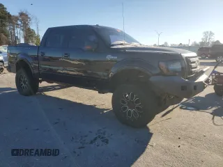 2011 Ford F-150 Lariat with VIN 1FTFW1E61BFD40513, listed as a Copart auction lot 46020075 with 0 mi miles and Clean Title. Bid and sale history available at carsss.com. Image 4.