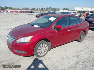 2014 Nissan Sentra S with VIN 3N1AB7AP6EY271308, listed as a IAAI auction lot 41767395 with 153,048 mi miles. Bid and sale history available at carsss.com. Image 2.