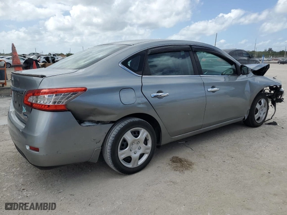 2014 Nissan Sentra SV with VIN 3N1AB7AP7EY277473, listed as a Copart auction lot 51995935 with 133,162 mi miles and Salvage Title. Bid and sale history available at carsss.com. Image 3.
