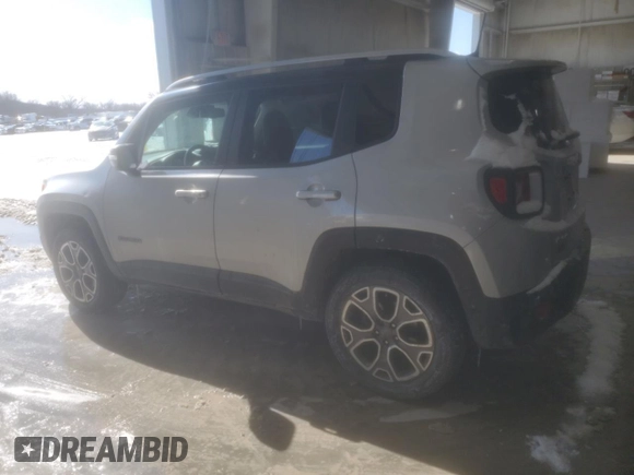 2018 Jeep Renegade Limited z VIN ZACCJBDB4JPH42172, wystawiony jako Copart lot #44499385 z przebiegiem 61 948 mil mil oraz Szkoda całkowita • Salvage title. Historia ofert i sprzedaży dostępna na DreamBid. Obrazek 2.