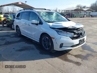 2023 Honda Odyssey Elite с VIN 5FNRL6H93PB046731, выставлен на аукционе IAAI как лот 41716644 с пробегом 37 817 миль миль и . История ставок и продаж доступна на DreamBid. Изображение 1.