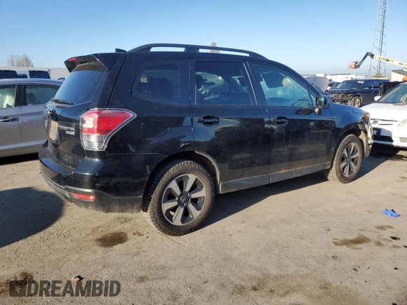 2017 Subaru Forester Premium with VIN JF2SJAEC4HG499775, listed as a Copart auction lot 41508935 with 129,064 mi miles and Salvage Title. Bid and sale history available at carsss.com. Image 3.