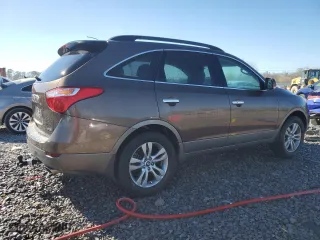 2012 Hyundai Veracruz Limited with VIN KM8NU4CC3CU193437, listed as a Copart auction lot 46038405 with 76,651 mi miles and Salvage Title. Bid and sale history available at carsss.com. Image 3.