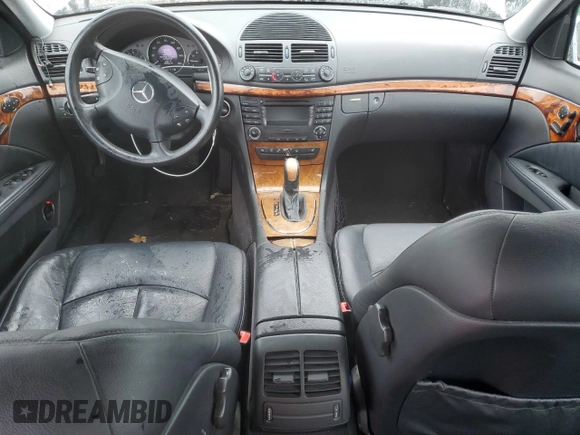 2003 Mercedes-Benz E 320 with VIN WDBUF65J13A207806, listed as a Copart auction lot 55313995 with 146,275 mi miles and Salvage Title. Bid and sale history available at DreamBid. Image 8.