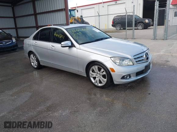 2011 Mercedes-Benz C-Class C 300 Sport with VIN WDDGF8BB1BR167613, listed as a IAAI auction lot 41643801 with 197,454 mi miles. Bid and sale history available at carsss.com. Image 1.