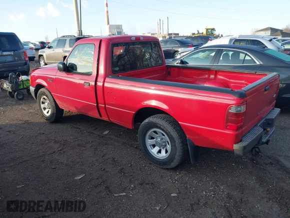 2003 Ford Ranger XL with VIN 1FTYR10D23PB78750, listed as a IAAI auction lot 41872460 with 163,604 mi miles. Bid and sale history available at carsss.com. Image 3.