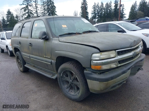2001 Chevrolet Tahoe LS with VIN 1GNEK13T21J286934, listed as a IAAI auction lot 41850005 with 147,542 mi miles. Bid and sale history available at carsss.com. Image 1.