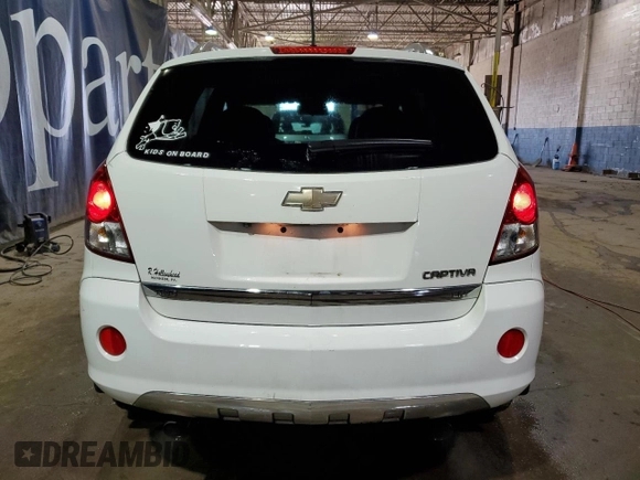 2012 Chevrolet Captiva Sport LTZ with VIN 3GNFL4E53CS600917, listed as a Copart auction lot 53021465 with 135,579 mi miles and Clean Title. Bid and sale history available at carsss.com. Image 6.