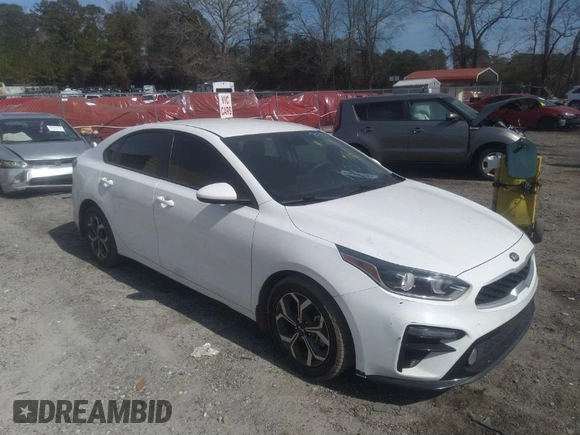 2020 Kia Forte LXS with VIN 3KPF24AD1LE197513, listed as a IAAI auction lot 41694046 with 87,303 mi miles. Bid and sale history available at carsss.com. Image 1.
