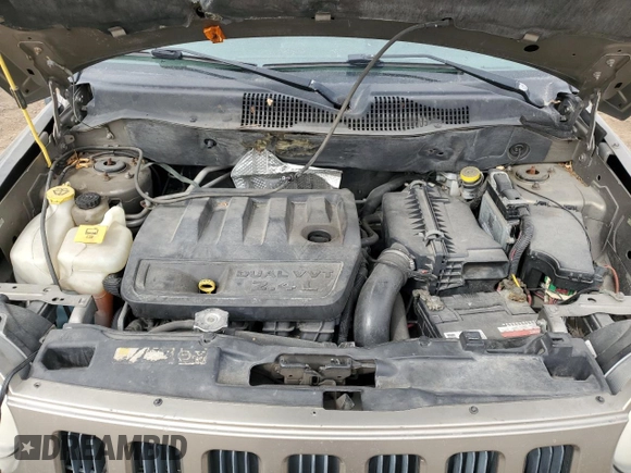 2008 Jeep Compass Sport with VIN 1J8FF47W68D639328, listed as a Copart auction lot 50756395 with 242,557 mi miles and Salvage Title. Bid and sale history available at carsss.com. Image 12.