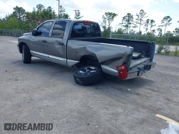 2005 Dodge 1500 SLT with VIN 1D7HU18D85J559064, listed as a IAAI auction lot 42021156 with 265,666 mi miles. Bid and sale history available at carsss.com. Image 3.